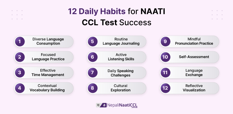 12 Daily Habits for NAATI CCL Test Success